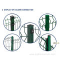 Pvc Coated Galvanized v Bend Curved 3d Fence